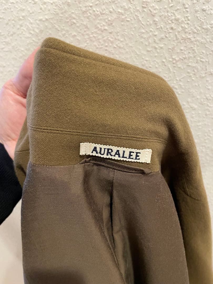 し*ば様 AURALEE オーラリー フランネルジャケット ウール