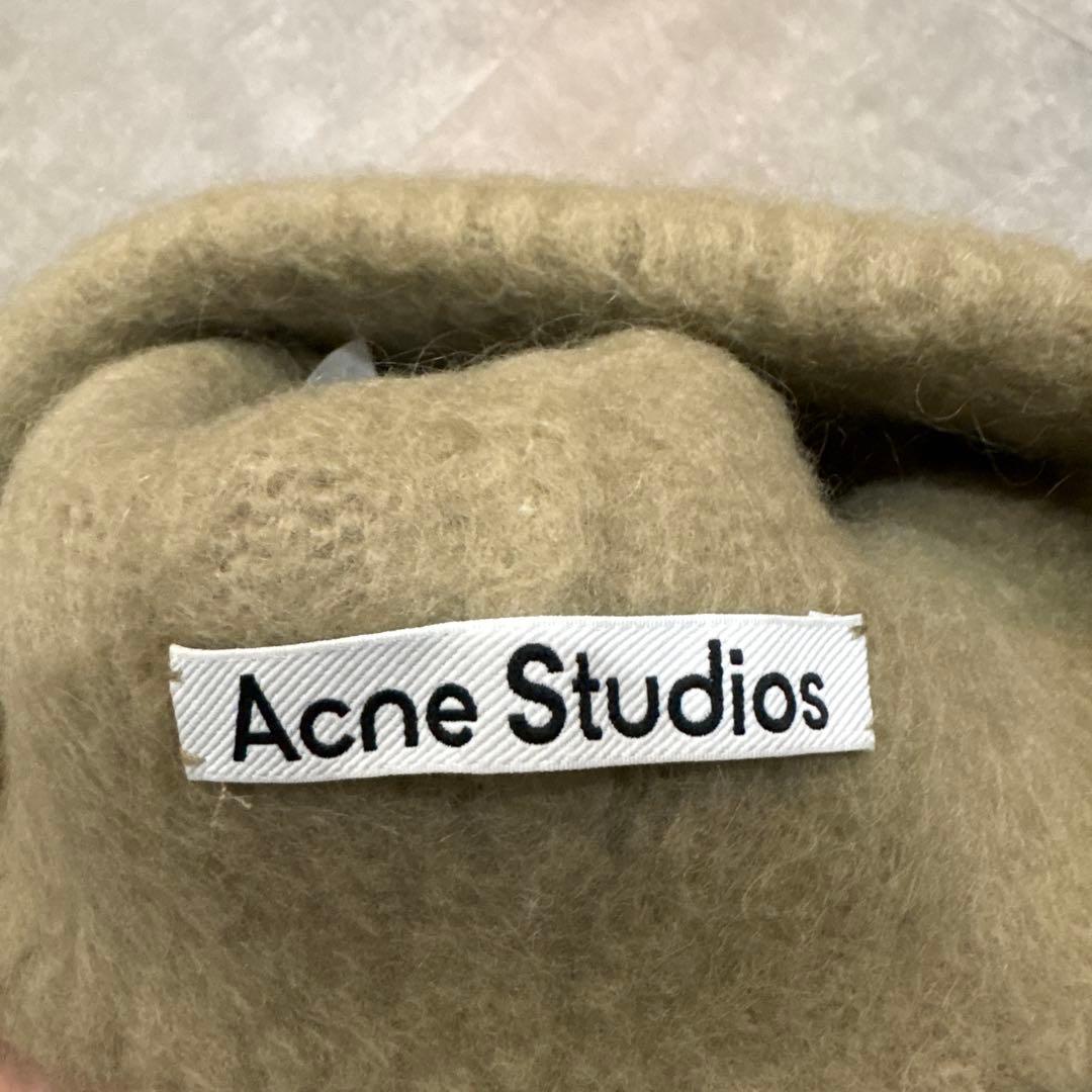 acne studios ウールモヘアビーニー