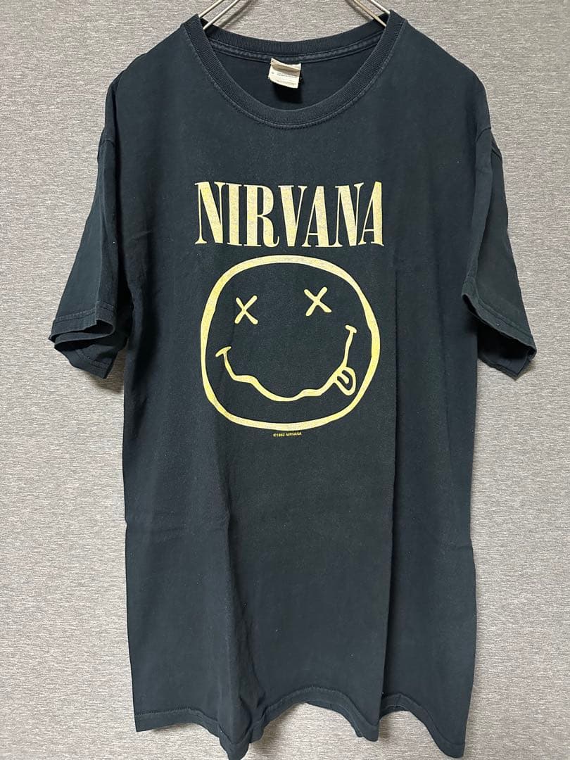 綾*様 00s NIRVANA ニルヴァーナ スマイルTシャツ コピーライト19