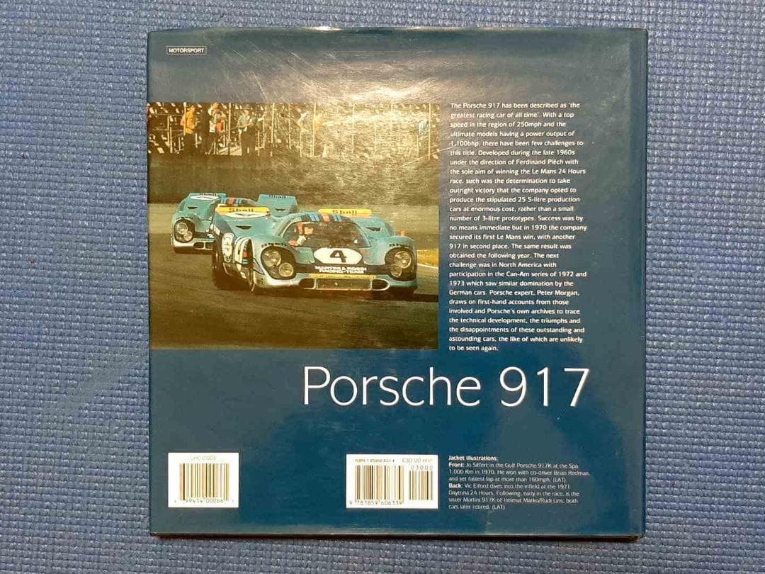 洋書 Porsche 917 The Winning Formula