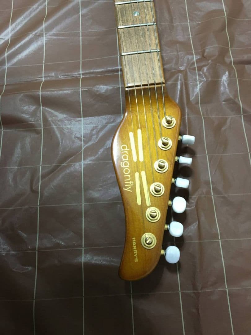 レア dragonfly HI-STA フレイムメイプル＋マホ パーフェロー指板