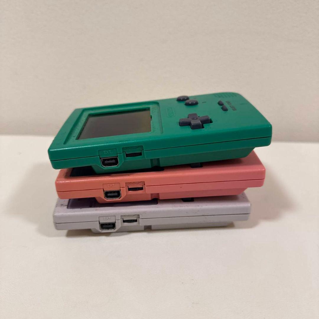 Game boy pocket 3台　ジャンク