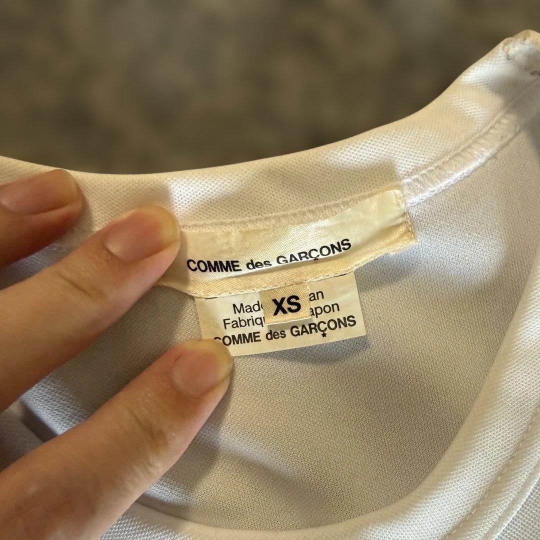 COMME des GARÇONS オーバーサイズ　リボンTシャツ XS