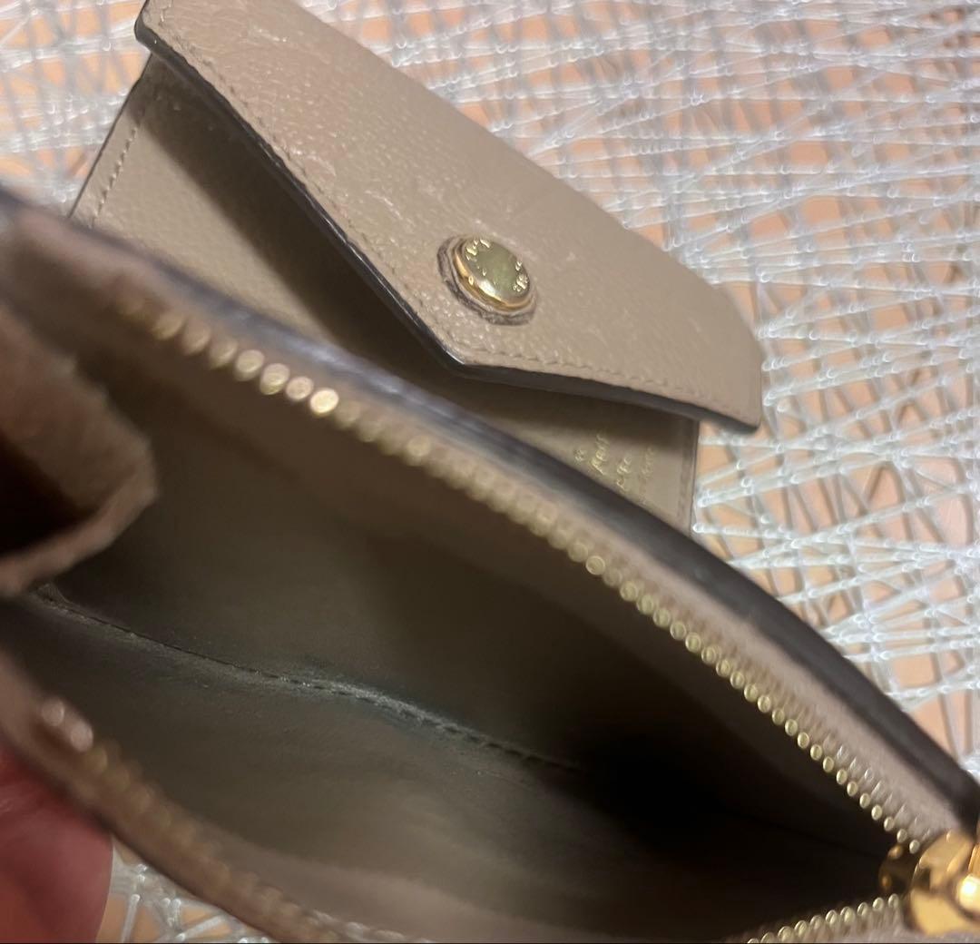 ヴィトン　モノグラムアンプラント　三つ折り財布