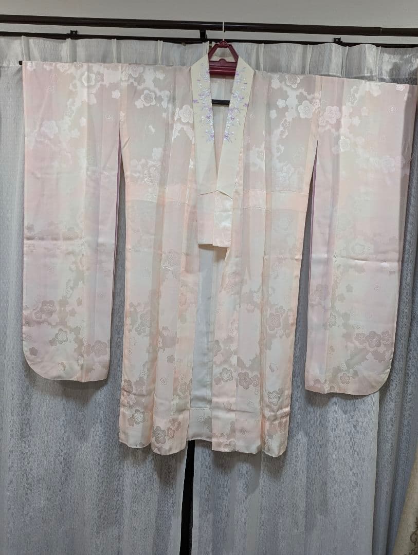 【美品】　正絹振袖　フルセット+小物・草履・バック・フェザーショール付　即発送可