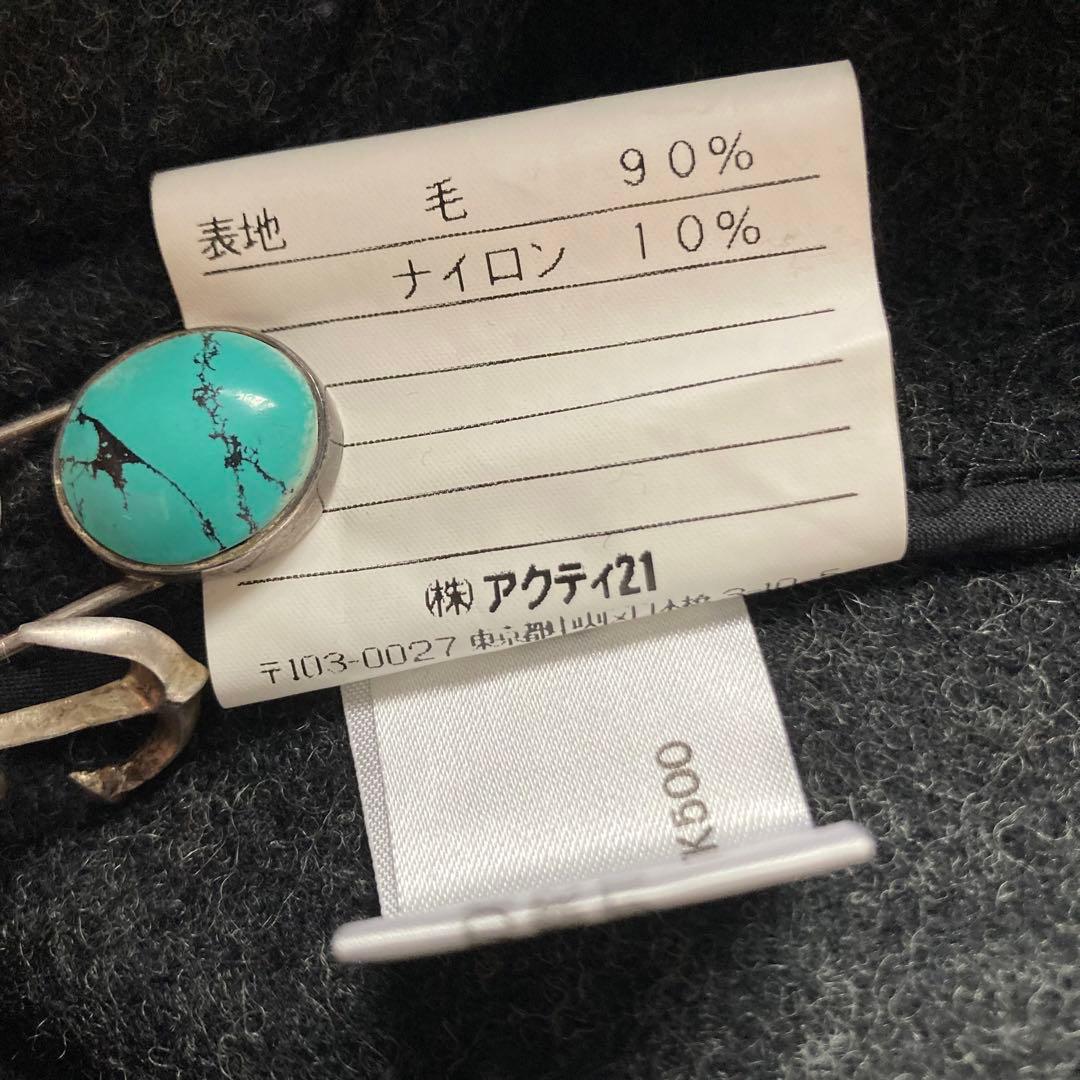 90s ポロラルフローレン ダッフルコート 三角タグ ブラック L