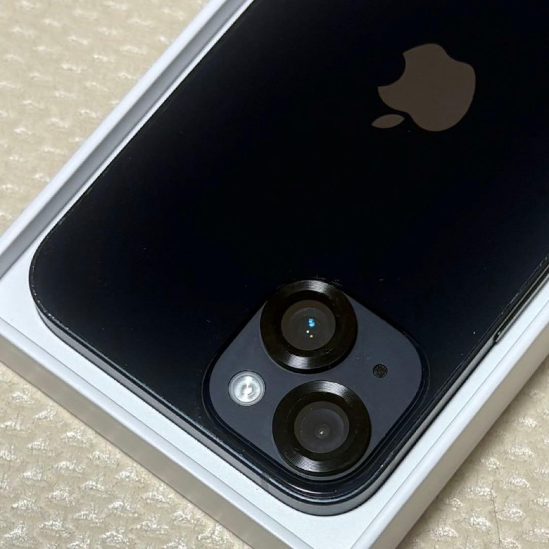 バッテリー最大容量100% iPhone14 128GB SIMフリー 本体 黒