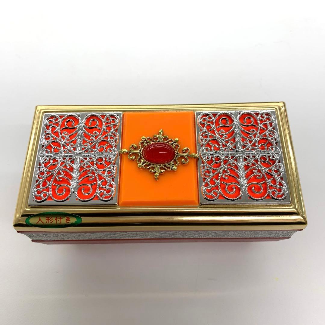 は*な様 昭和 レトロ オルゴール バレリーナ 宝石箱 小物入れ