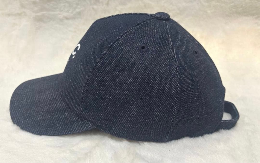 【希少✨】A.P.C. (アーペーセー)2ロゴ キャップ インディゴ
