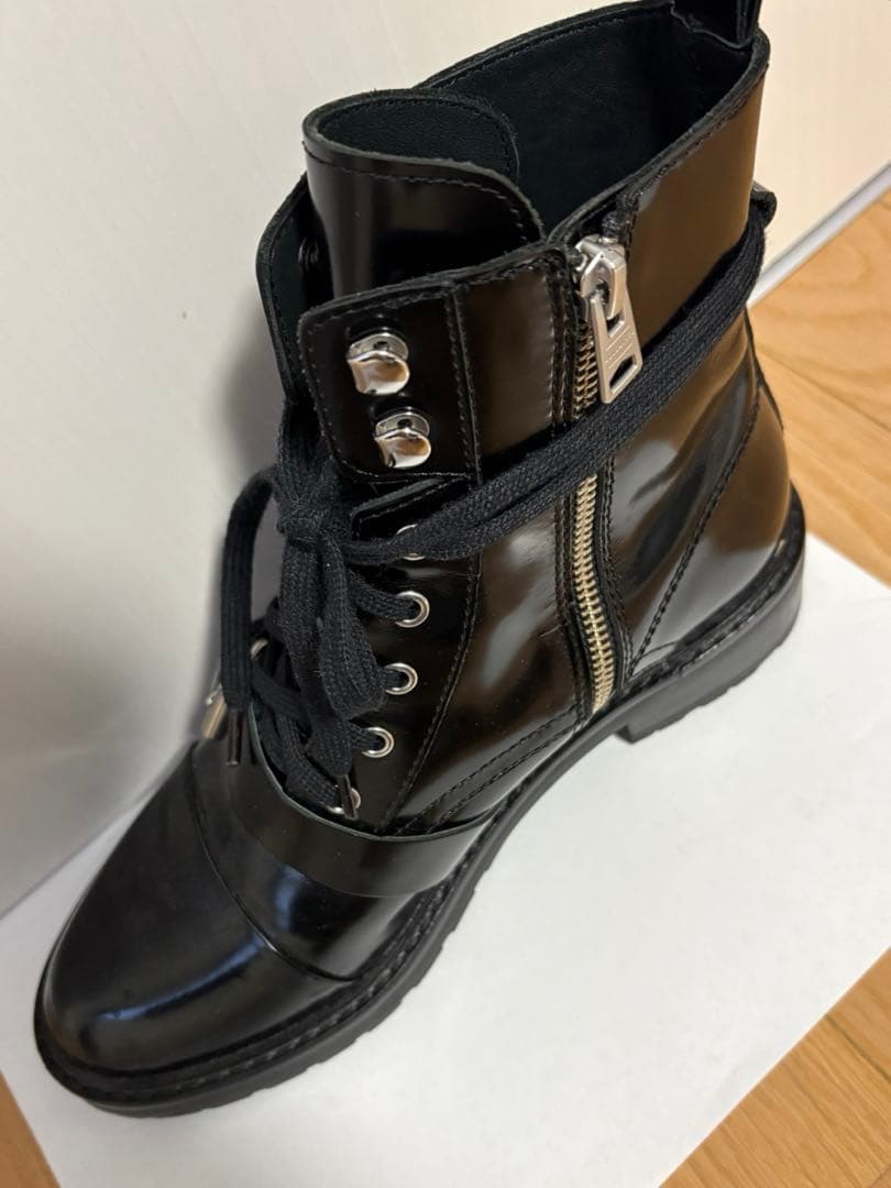 値下げ中‼️ALLSAINTS ブラックコンバットブーツ