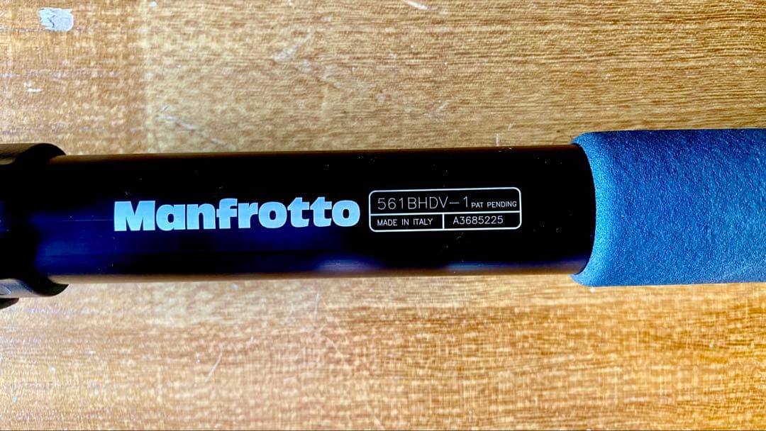 Manfrotto マンフロットフルードビデオ一脚 雲台付 561BHDV-1