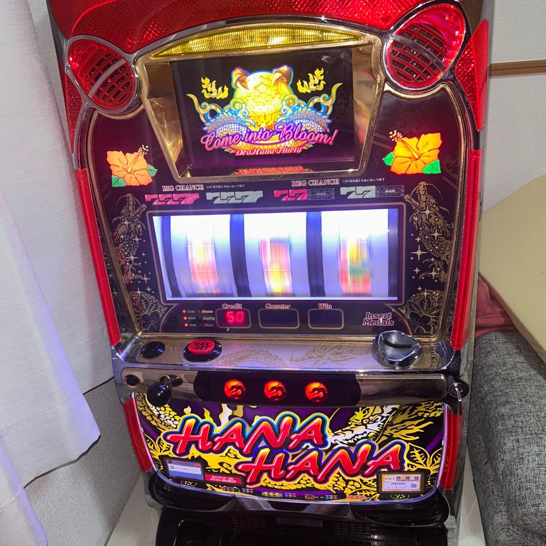 ケイジムトウ 初代ドラゴンハナハナ実機 5号機 パチスロ
