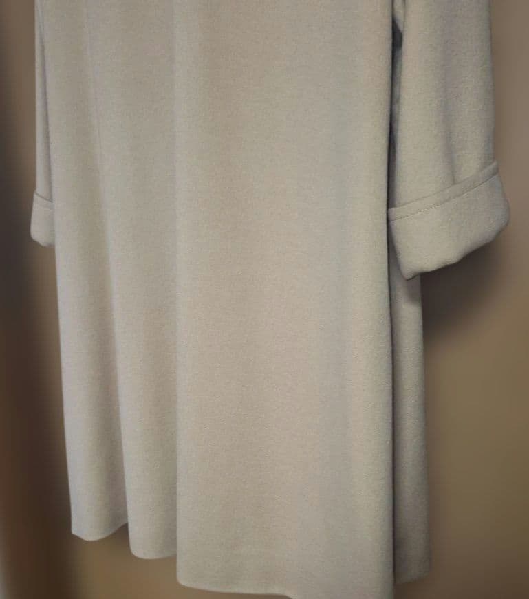未使用　美品 定価10万【カシミヤ50%×アンゴラ50%】ロングコート ベージュ