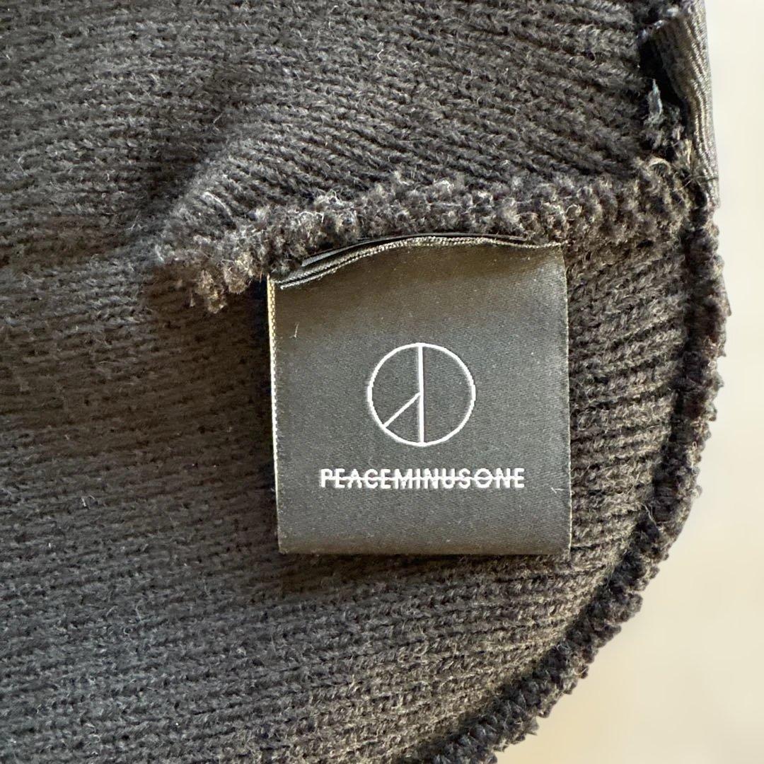 PEACEMINUSONE 黒 ニット帽 ビーニー