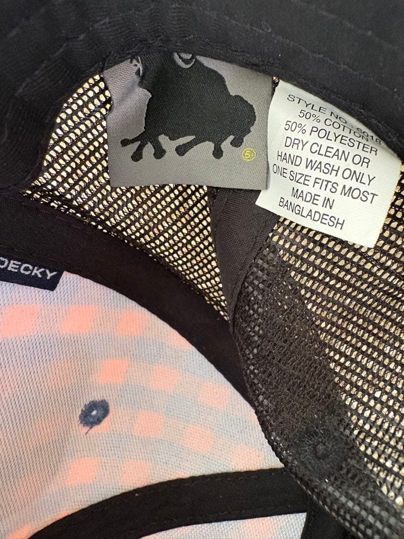 帽子 5ageboy Plaid Mesh Cap