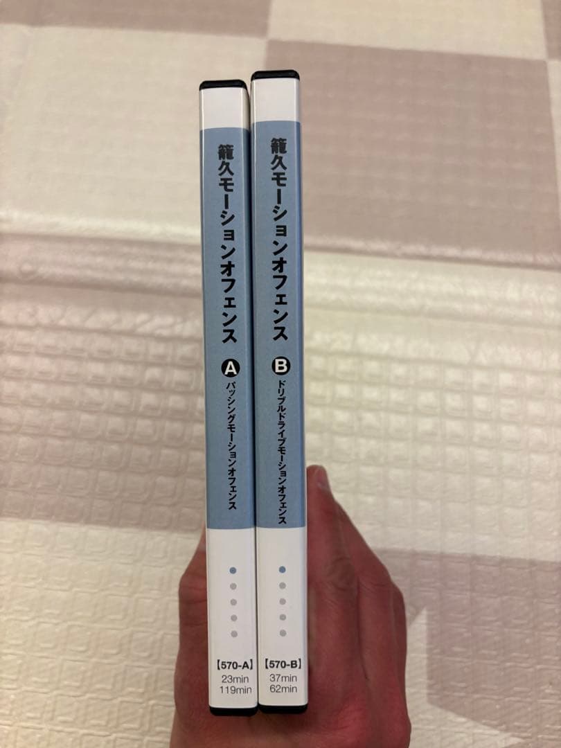 【バスケ】籠久モーションオフェンスDVD2枚 佐藤久夫 明成 指導者 コーチ