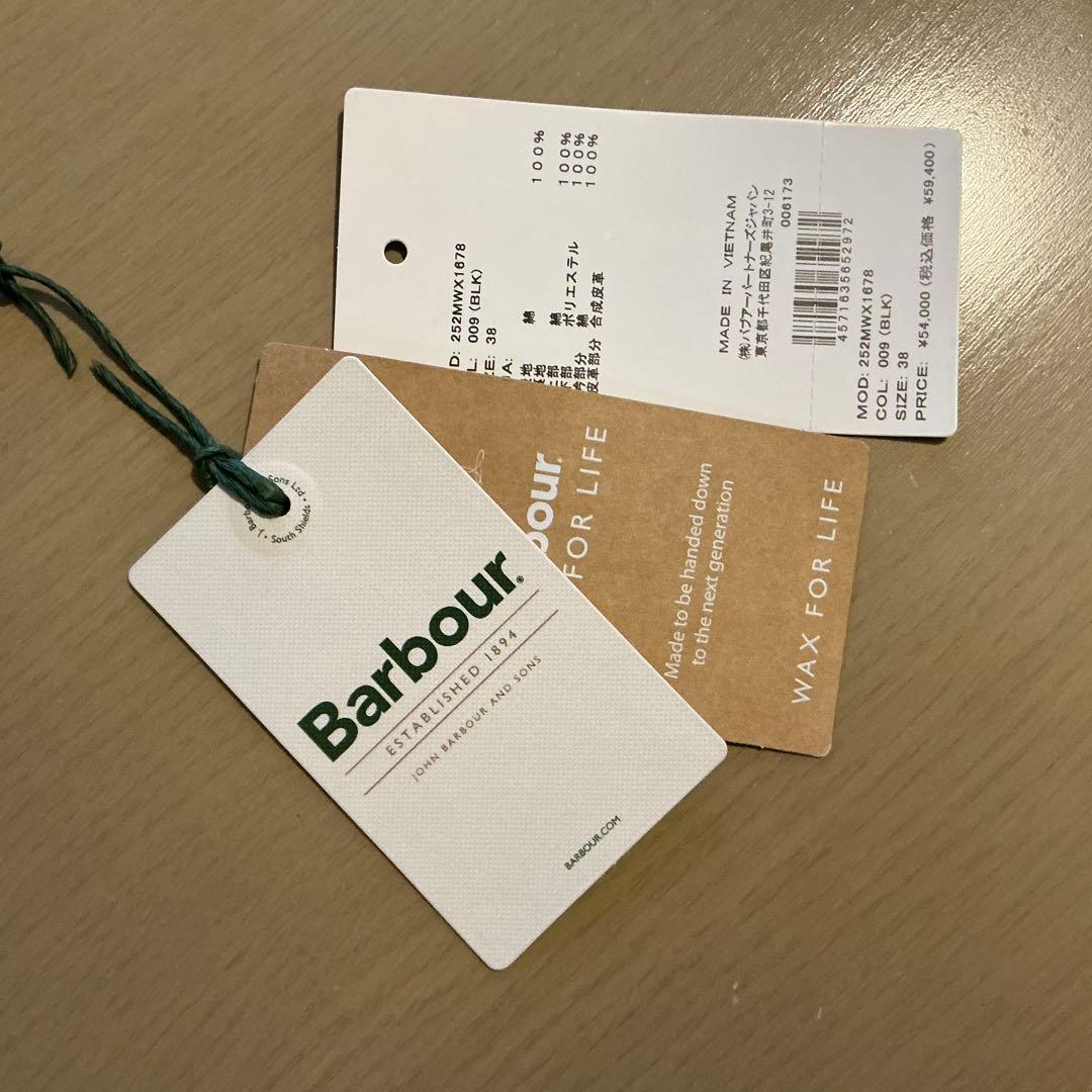 Barbour ブラックジャケット 38\"