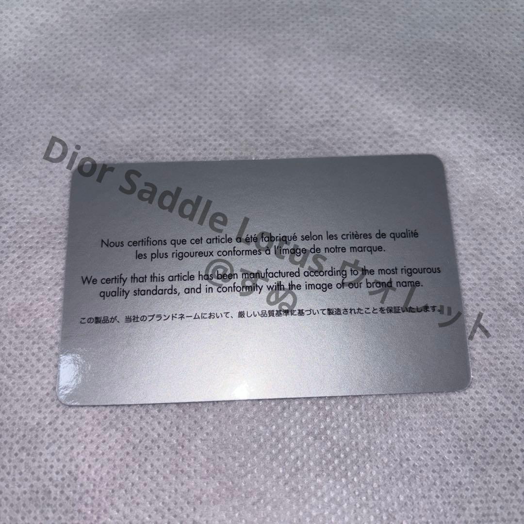 リ*コ様 Christian Dior Saddle Lotus三つ折り財布 ブ
