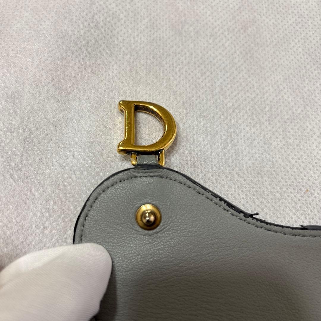 リ*コ様 Christian Dior Saddle Lotus三つ折り財布 ブ