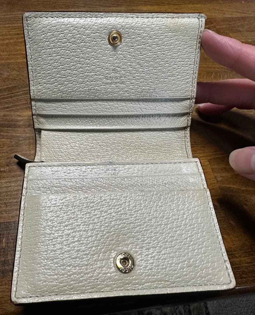 Gucci GGキャンバス 財布　カードケース