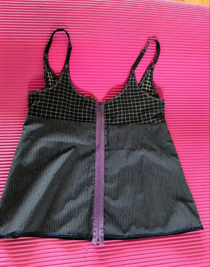 Cop copine チェック柄キャミソール