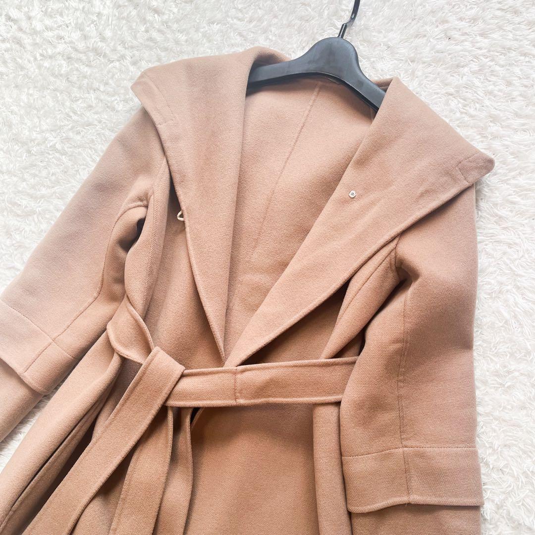 専用MaxMara クチートアマーノ ダブルフェイス フーデットコート マキシ丈