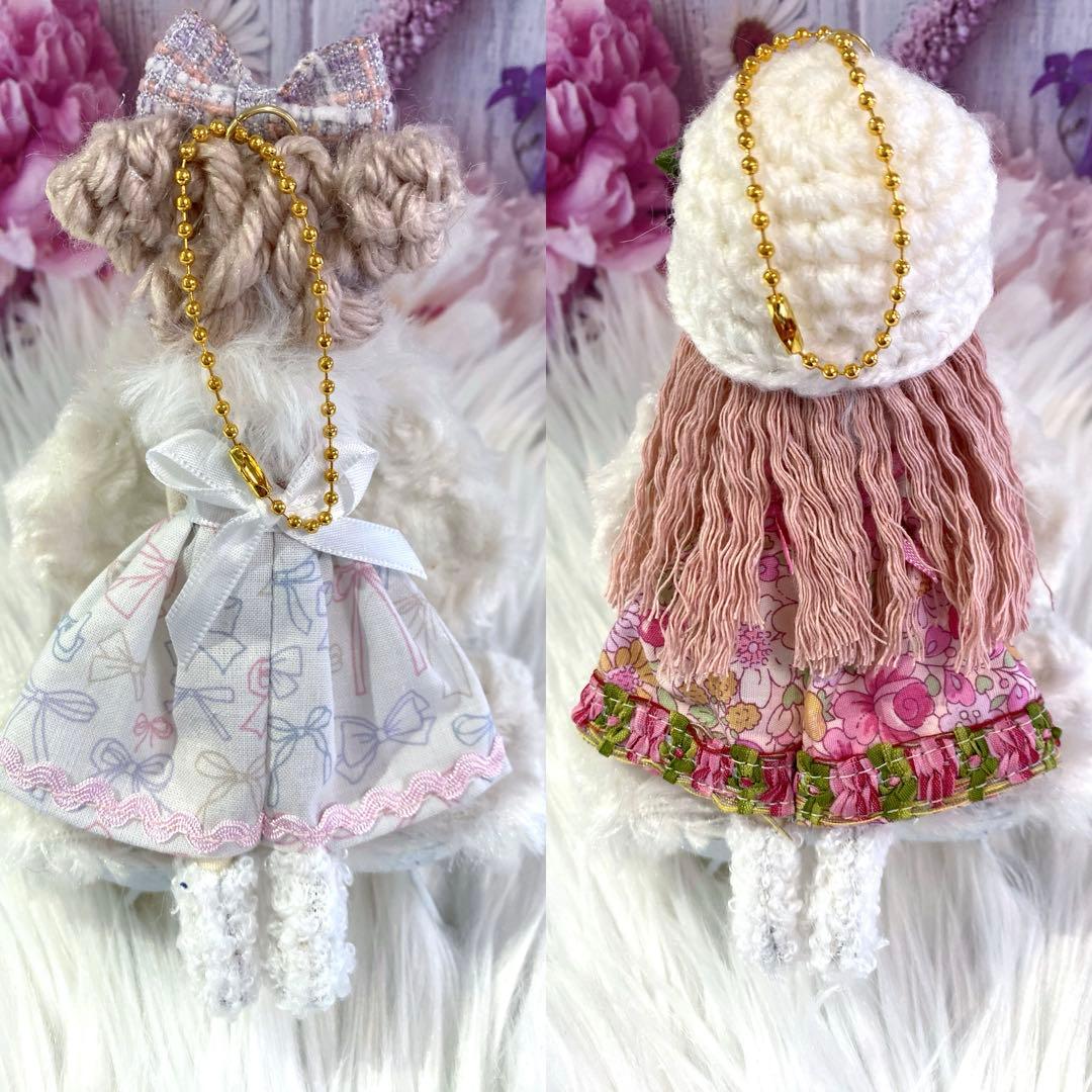 Kyokotanさん専用❤️数量限定❤️リボン柄❤️ドールチャーム❤️ハンドメイド