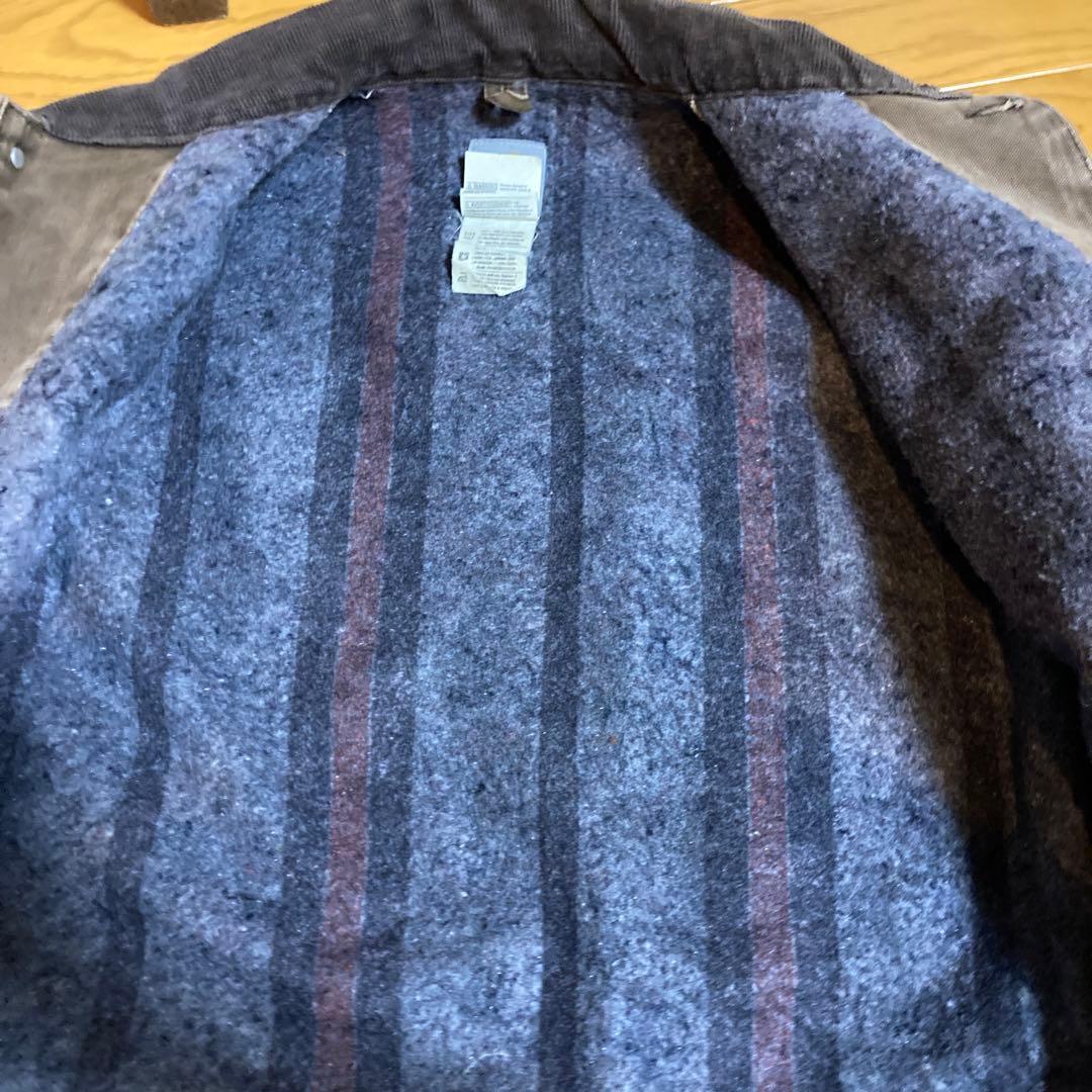 【極上】Carhartt ミシガンチョアコートフェードブラウン カバーオール