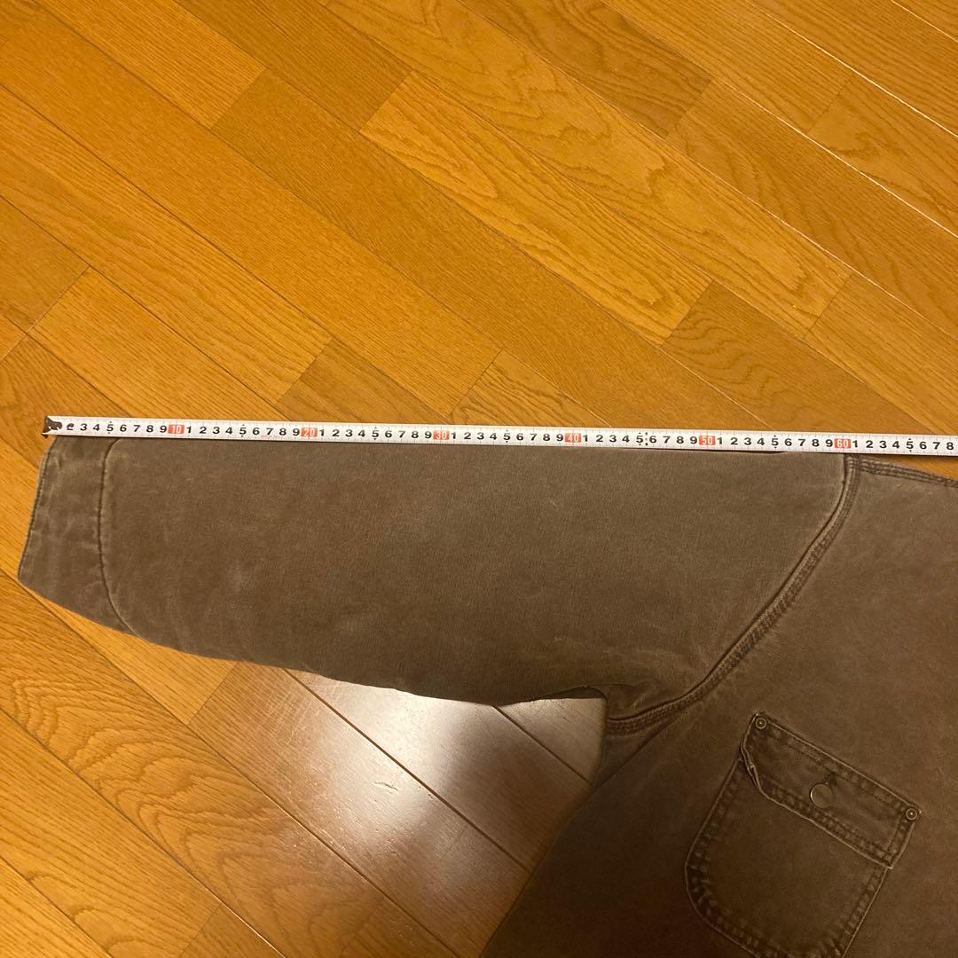 【極上】Carhartt ミシガンチョアコートフェードブラウン カバーオール
