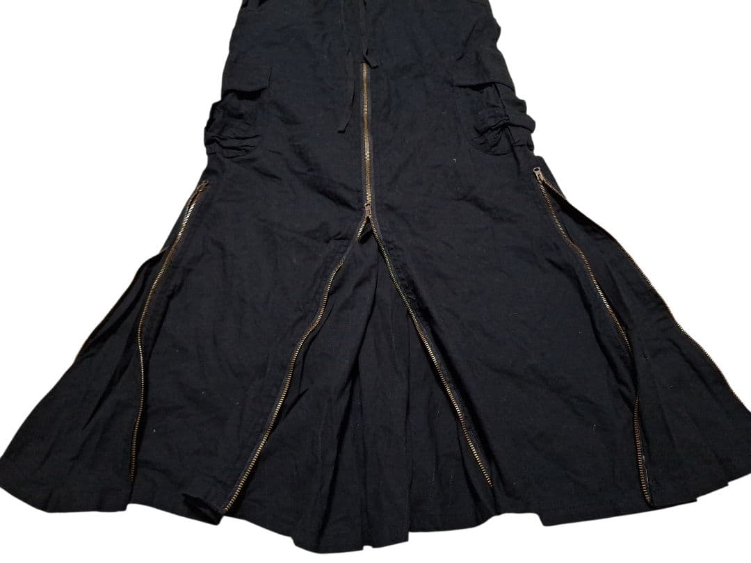 Y2K　フェアリーグランジ　平成　ジップアップ　cargoskirt　GOA系