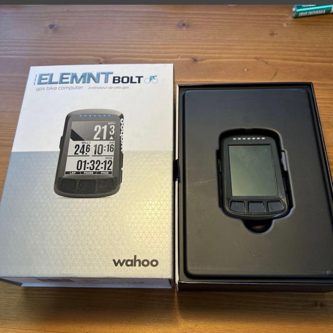 wahoo ELEMNT BOLT ワフーエレメントボルト