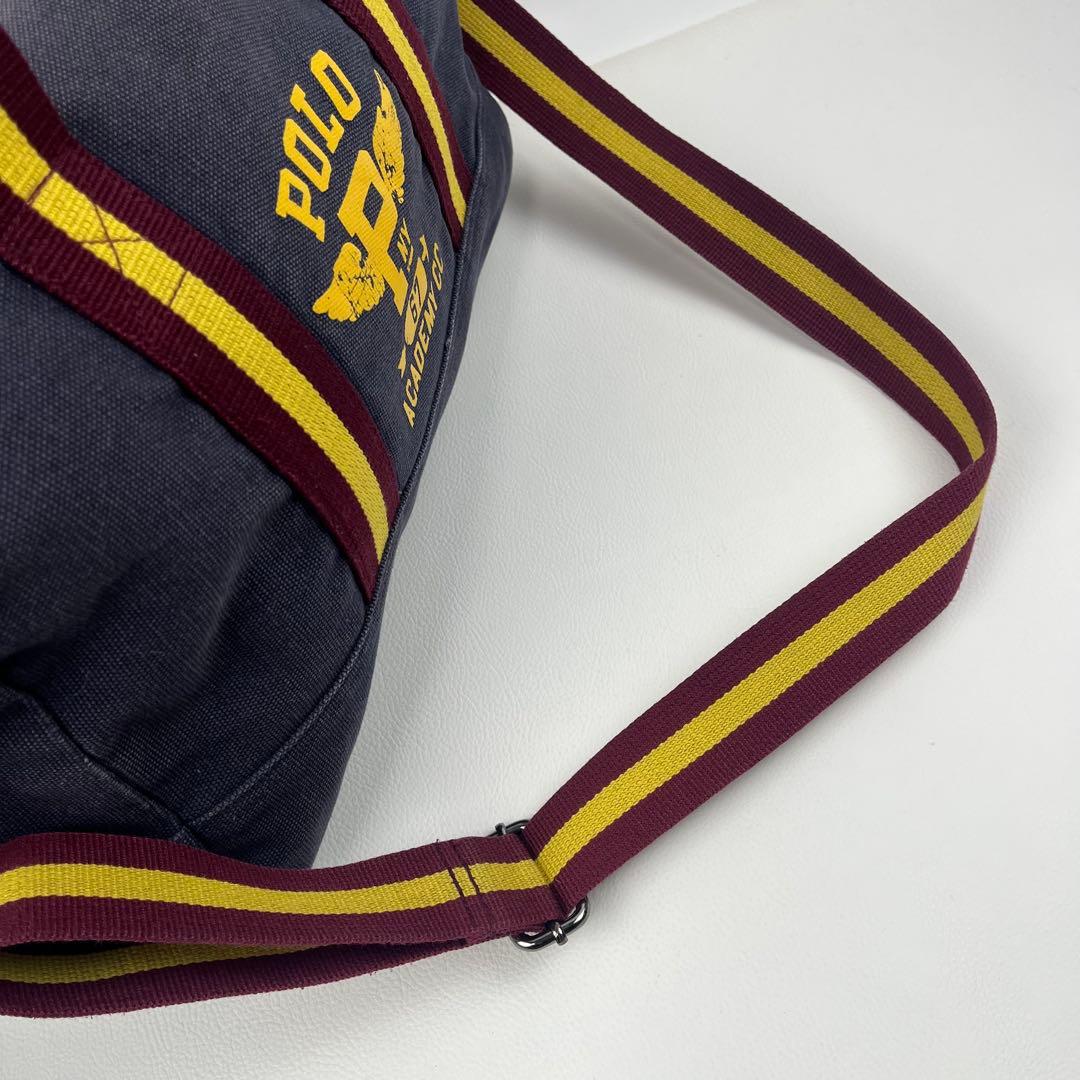 美品✨ POLO RALPH LAUREN 2way ボストンバッグ ストライプ