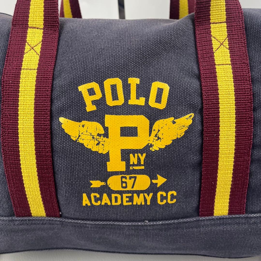 美品✨ POLO RALPH LAUREN 2way ボストンバッグ ストライプ