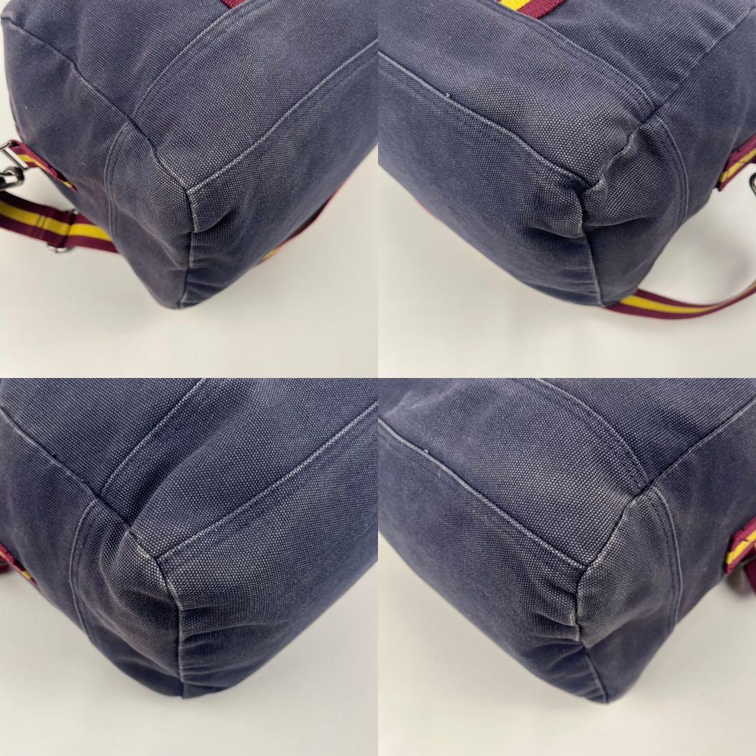 美品✨ POLO RALPH LAUREN 2way ボストンバッグ ストライプ