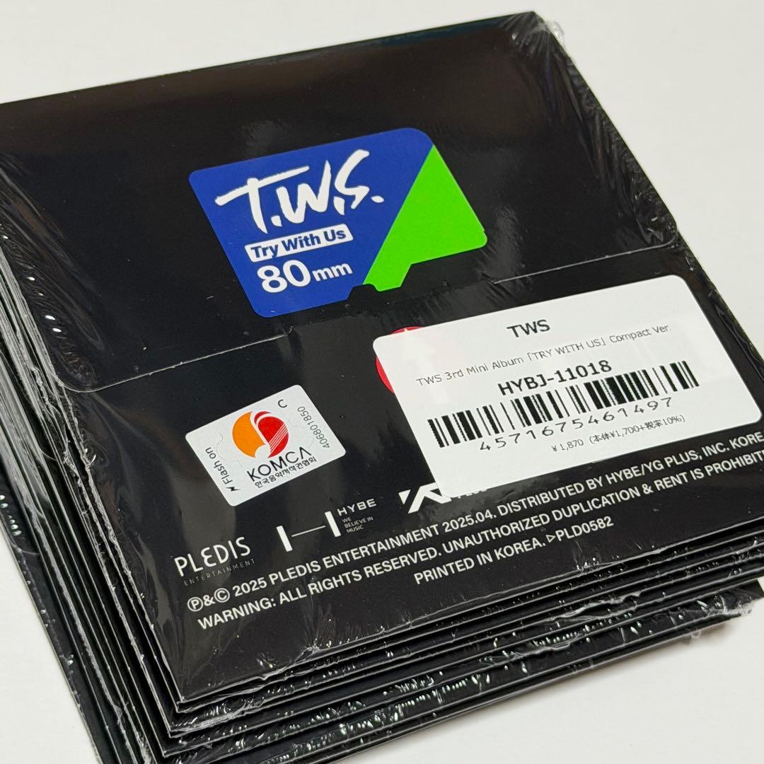 TWS TRY WITH US Compact ver コンパクト 新品未開封