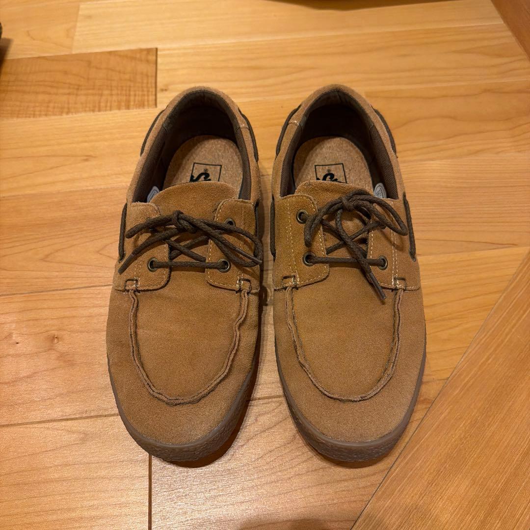 【値下げ】VANS デッキシューズ KOOKA 28cm ブラウン スエード