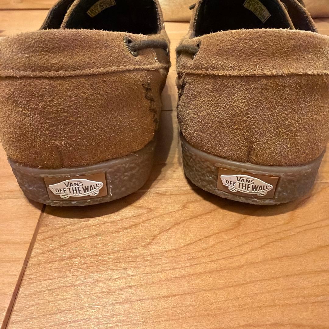 【値下げ】VANS デッキシューズ KOOKA 28cm ブラウン スエード