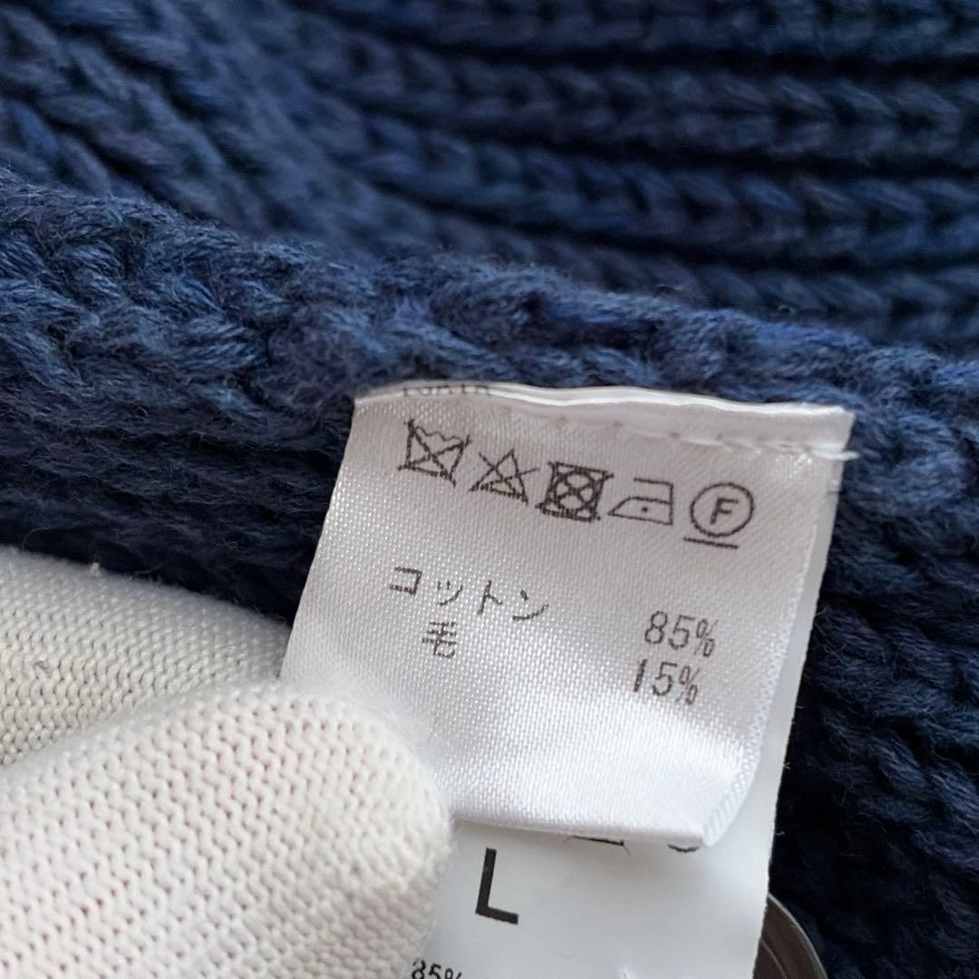 【未使用に近い✨】ISAIA ニットテーラード　カシミヤ混　L ローゲージ