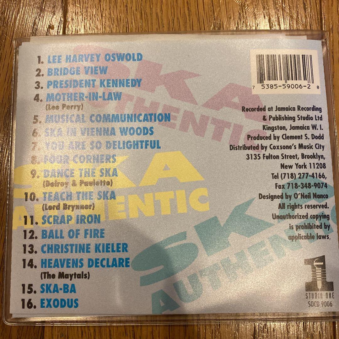 洋楽 Skatalites-Ska Authentic Vol1 Studio One
