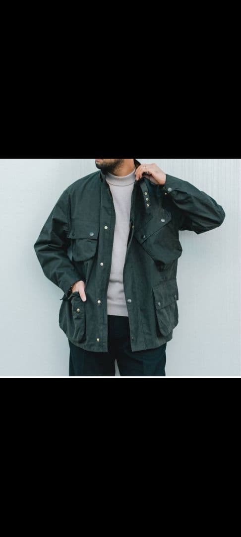 マーカウェア　EDIFICE　Barbour　ライディングコート
