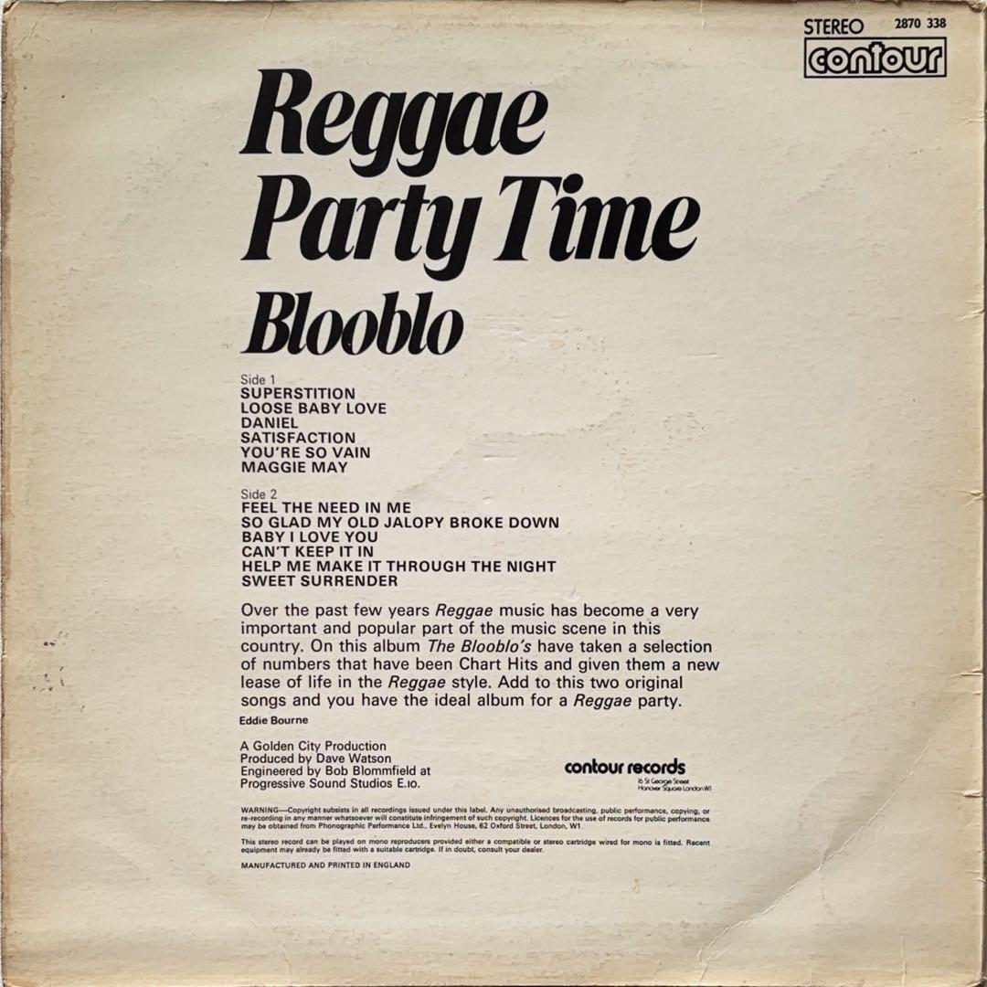 洋楽 Blooblo - Reggae Party Time