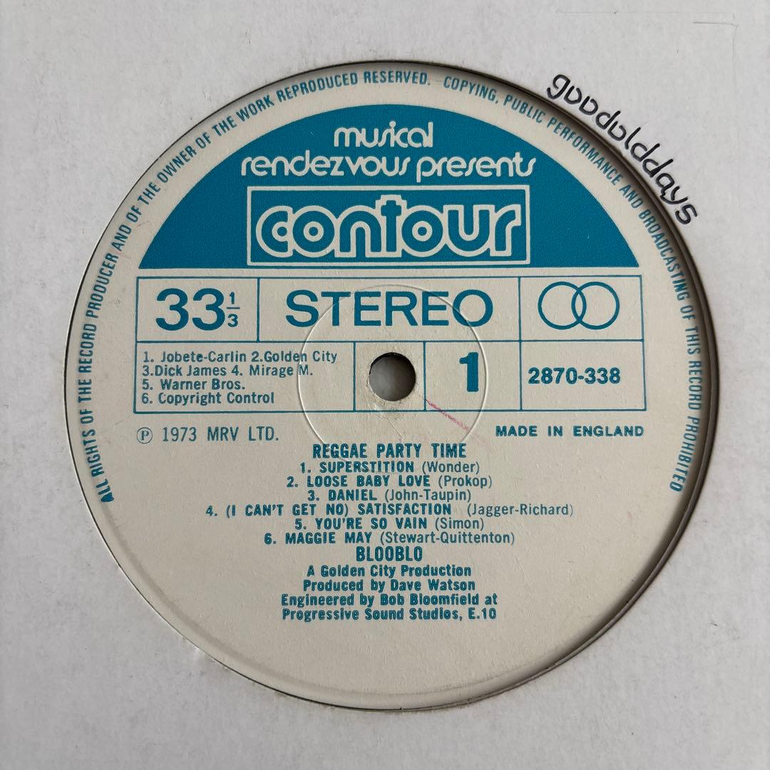 洋楽 Blooblo - Reggae Party Time