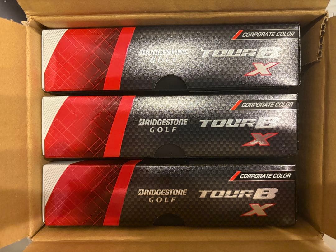 3ダース　ブリヂストン 2024 TOUR B X コーポレートカラー