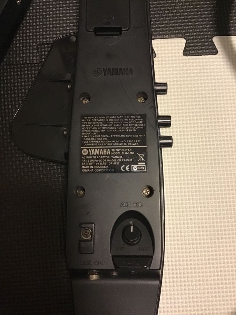 YAMAHA サイレントギター SLG-100S 動作確認済 ケース付