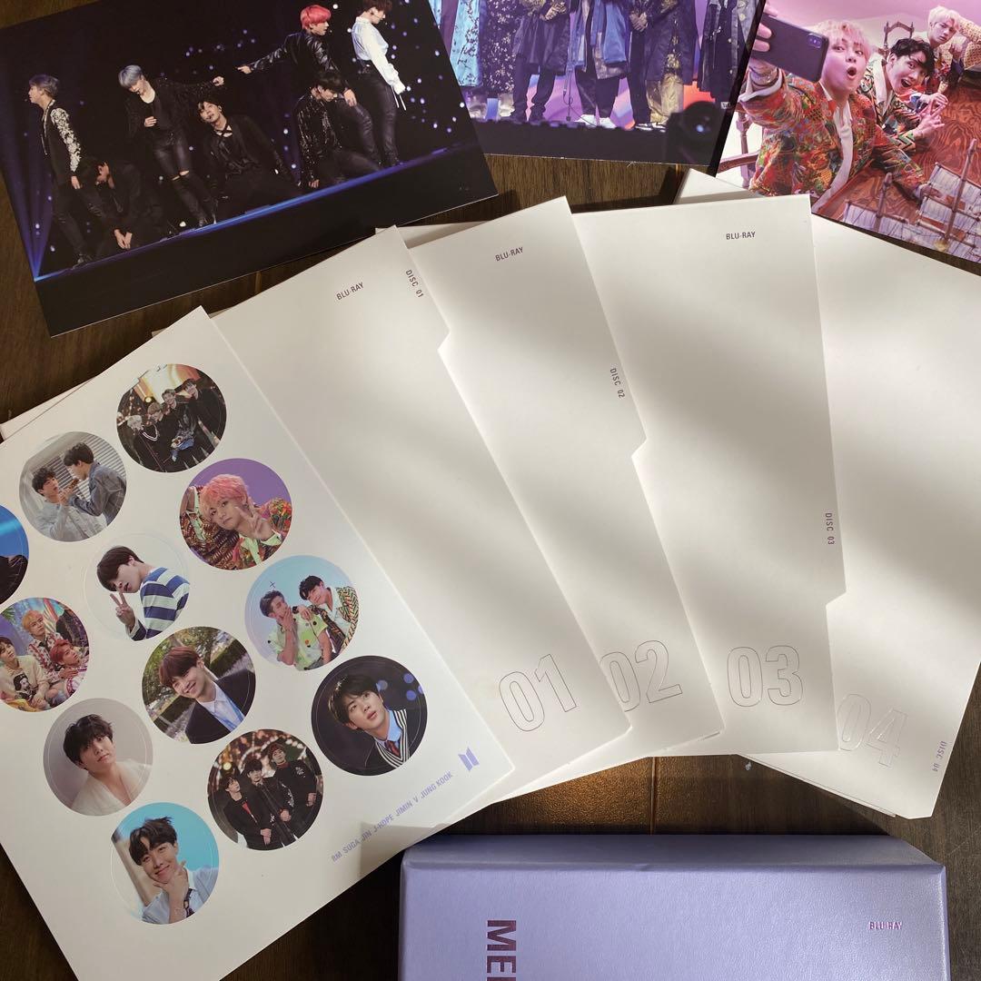 BTS MEMORIES OF 2018 Blu-ray４枚　トレカ　ジョングク