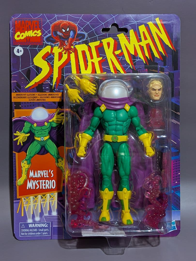 ミステリオ』スパイダーマン ザ・アニメーテッド・シリーズ』新品未開封hasbro