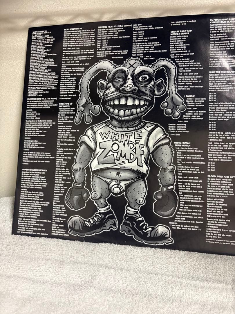 レア盤オリジナルlp　White zombie astro-creep:2000