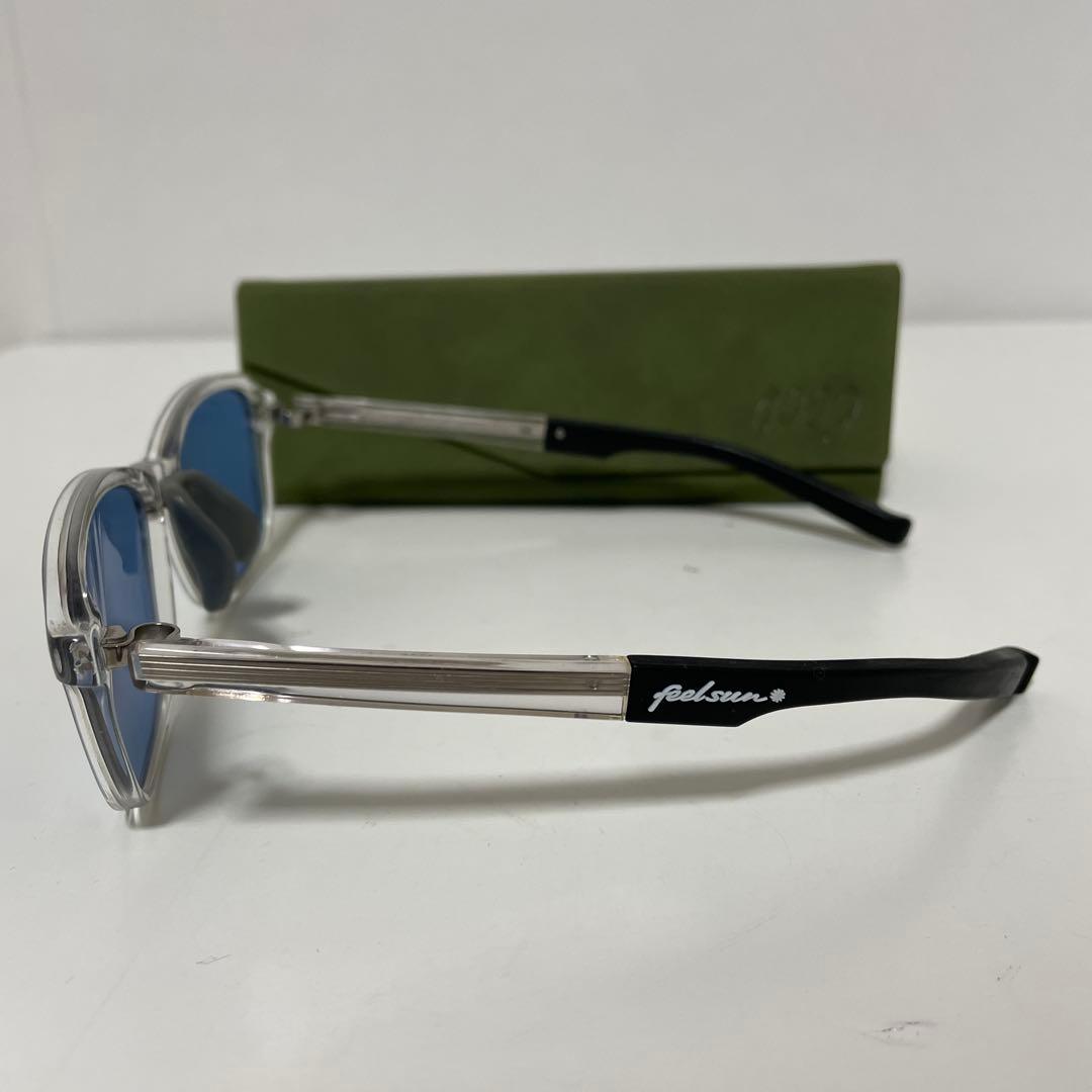 999.9 feelsun F-03SP 00 サングラス ブルー 中古