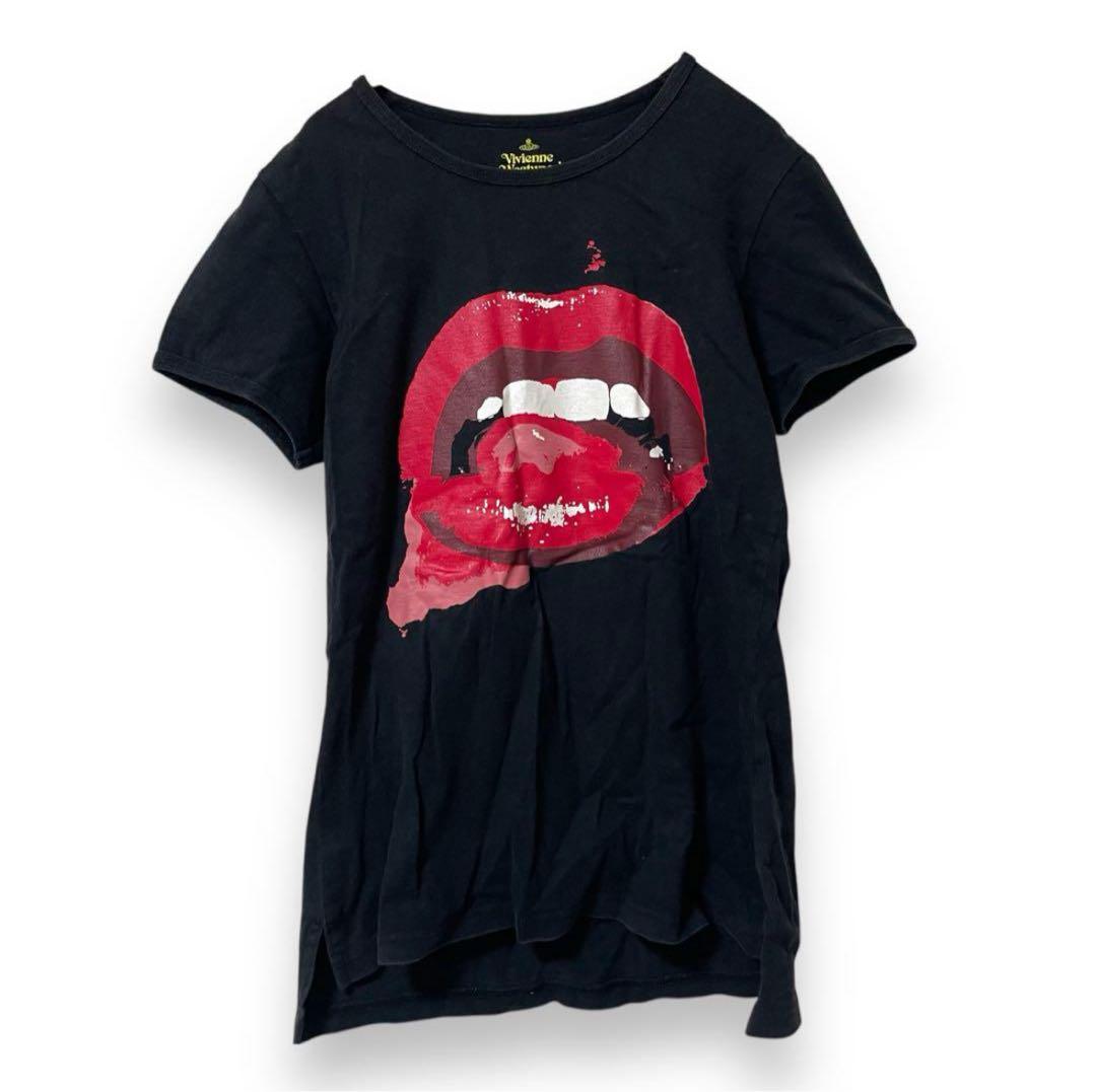 回顧展限定 リップTシャツ ヴィヴィアンウエストウッド マリリン・マンソン