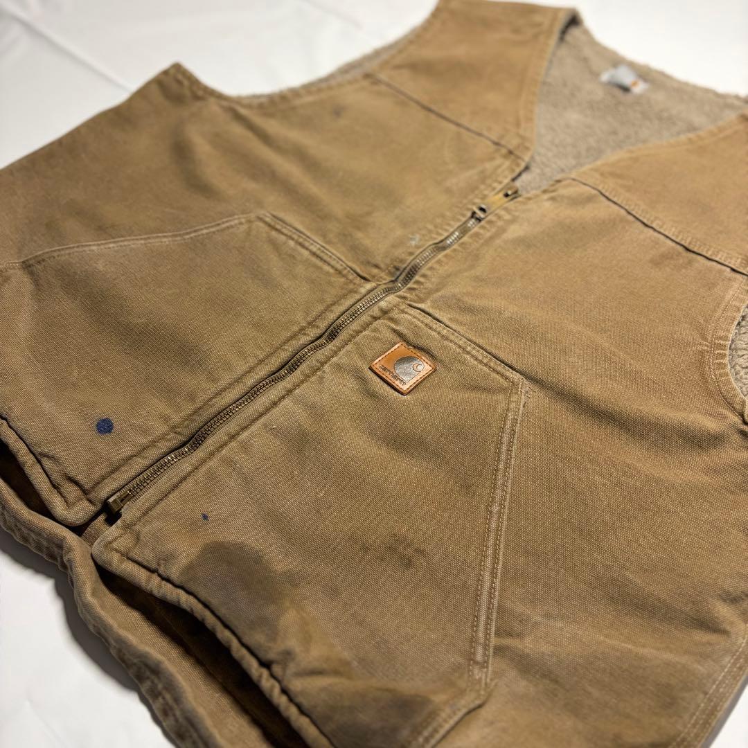 [L] Carhartt - V26 FRB ベスト ブラウン 00s 90s